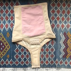 Bellefit side zipper postpartum girdle corset xs